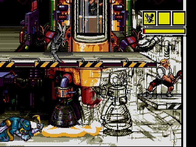 Comix Zone screenshot - Episode 3: Curse of the Dead Ships  Page 2